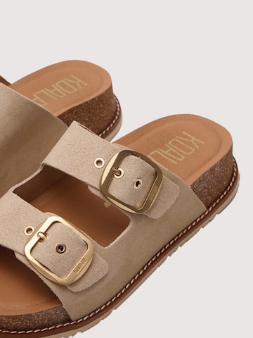 Koala Bay Mules 'Sintran' in Beige