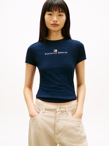 Tommy Jeans Tričko - Modrá: predná strana