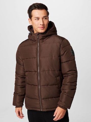 BURTON MENSWEAR LONDON Jacke in Braun: predná strana