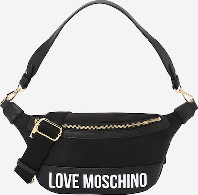 Love Moschino Belt bag 'CITY LOVERS' in Black / White, Item view