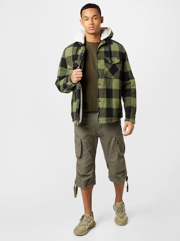 Brandit Between-Season Jacket in Green