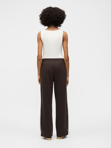 ADIDAS ORIGINALS Wide leg Byxa 'STUDDED' i brun