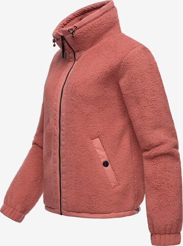 Ragwear Fleece jas 'Nordicka' in Roze