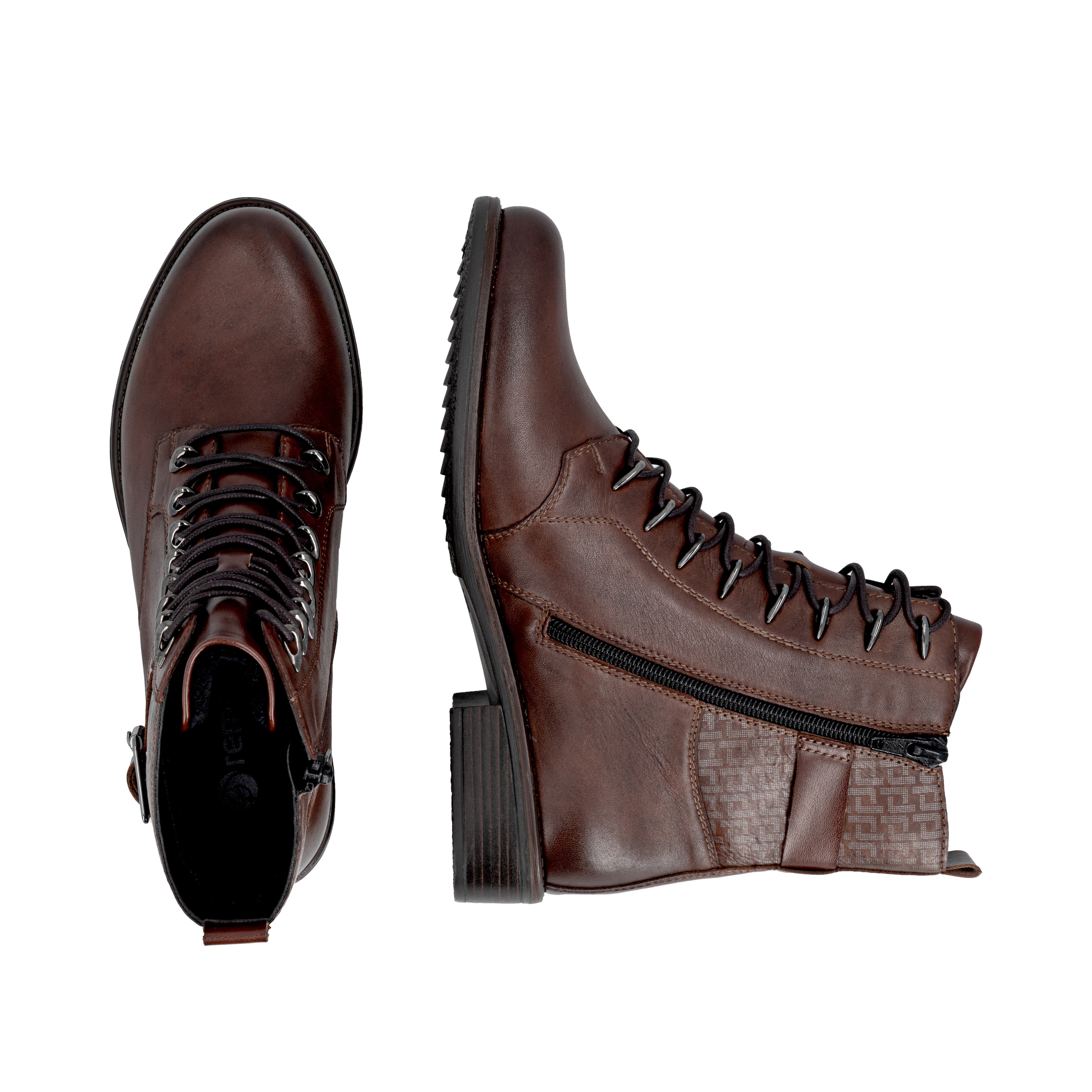 REMONTE Boots 'D0F72' in Braun