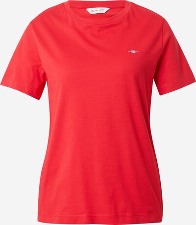 GANT T-shirt en bleu / gris / rouge, Vue avec produit