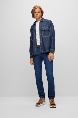 BOSS Orange Regular Jeans 'Maine3' in Blau