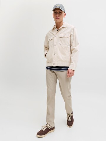 JACK & JONES - Slimfit Calças 'JPSTGLENN DYLAN' em bege