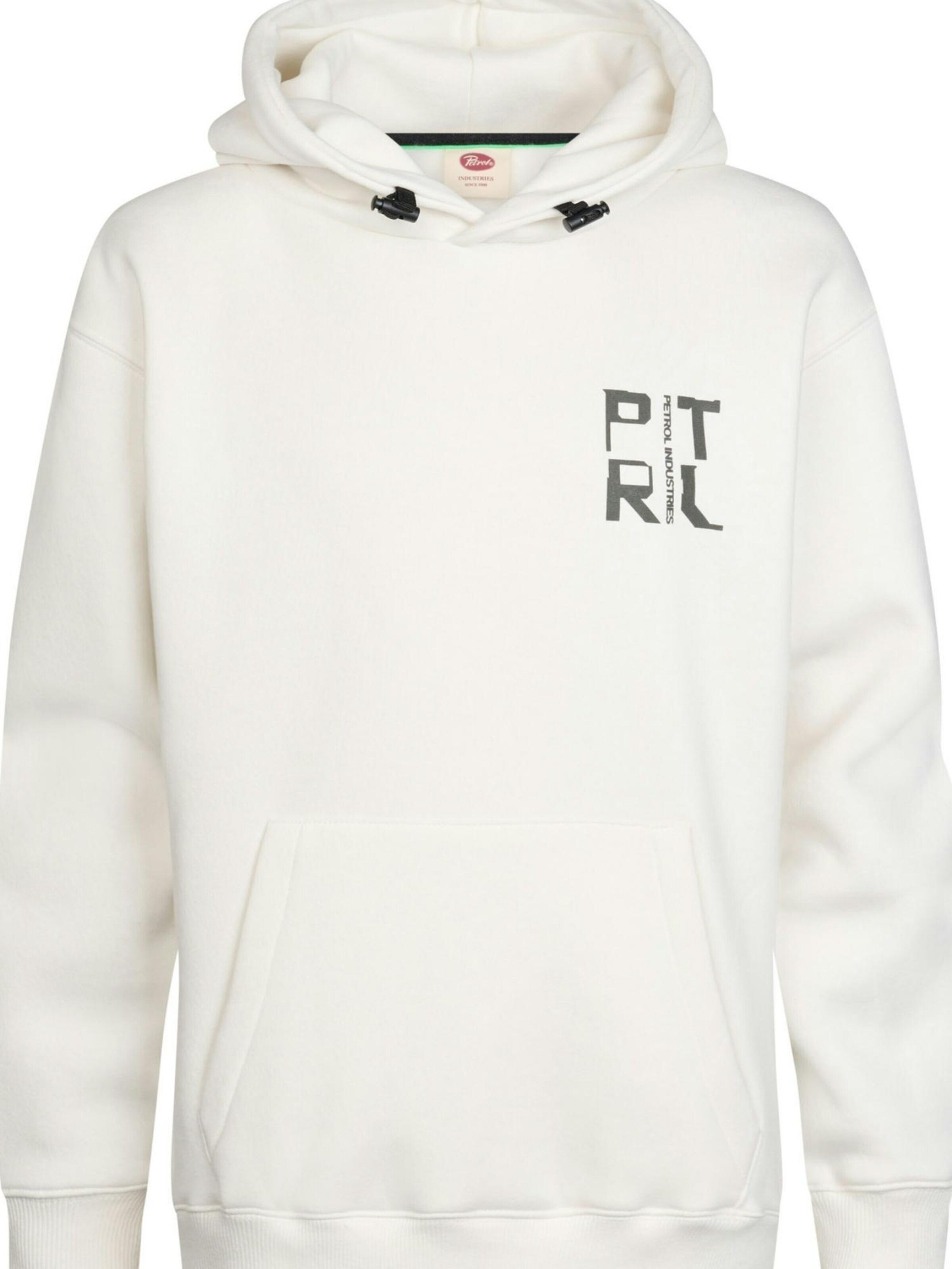 Sweat PETROL en blanc : devant