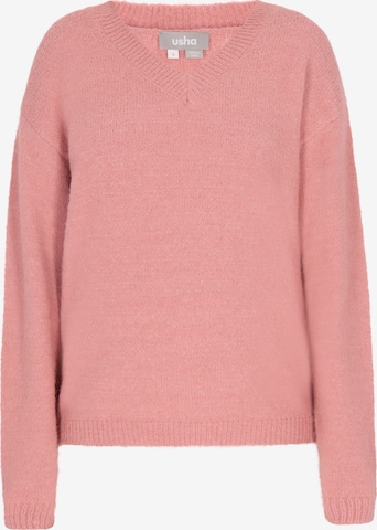 Usha Pullover i pink: forside