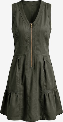 Rochie de la Imily Bela pe verde: față