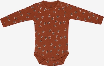 Barboteuse / body 'Luna Sofia' Bruuns Bazaar Kids en marron : devant