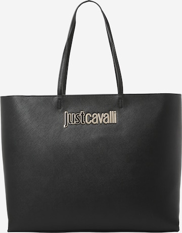 Cabas Just Cavalli en noir : devant