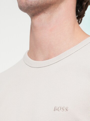 BOSS Póló 'Tempesto' - bézs