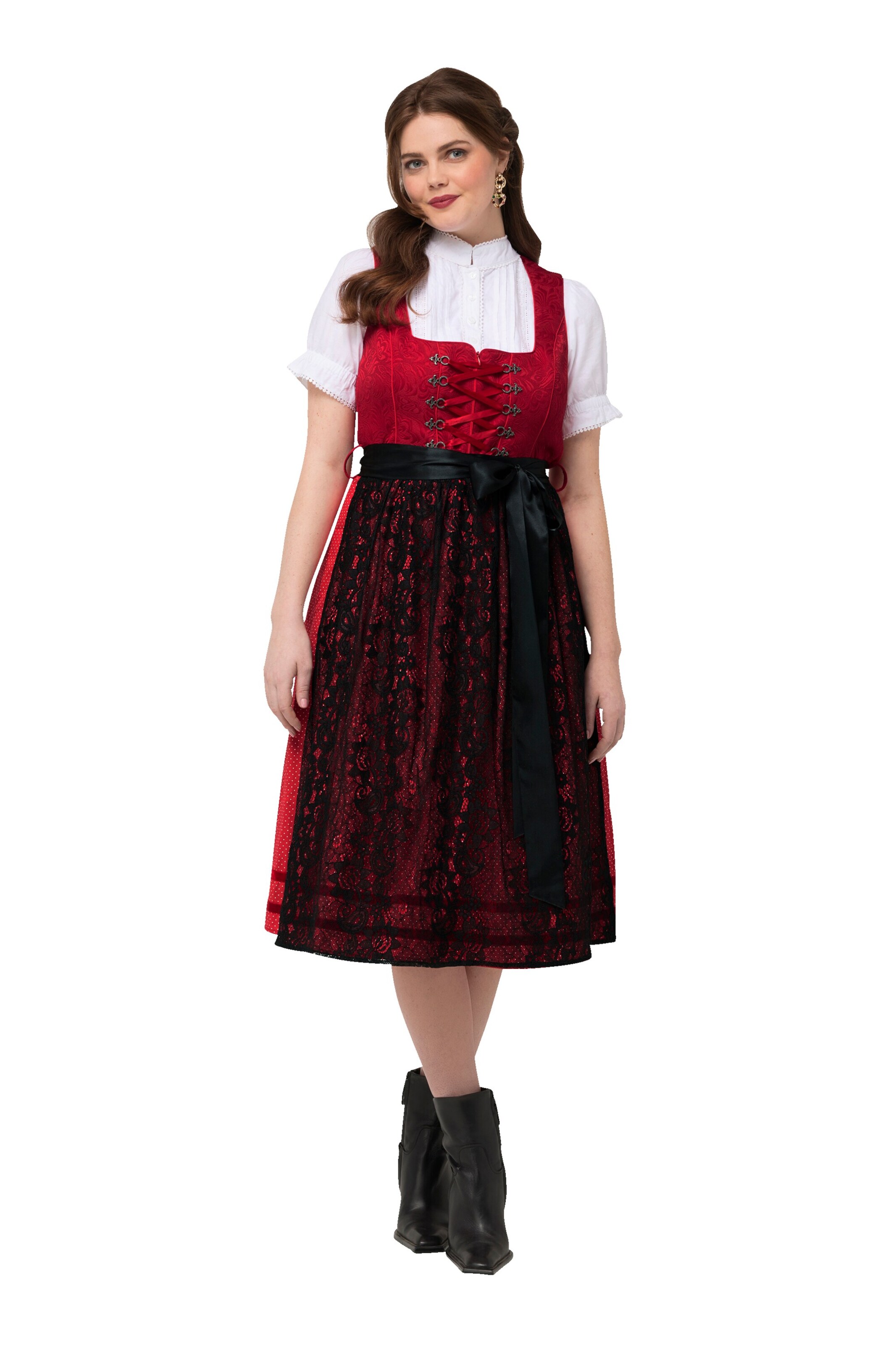 Ulla Popken Dress in Red