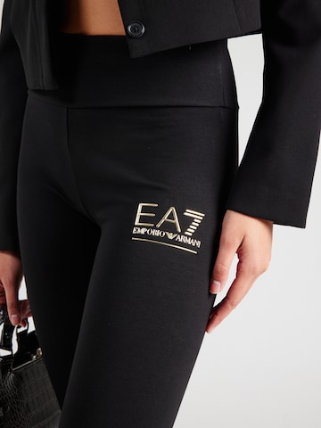 EA7 Emporio Armani Skinny Leggings in Zwart