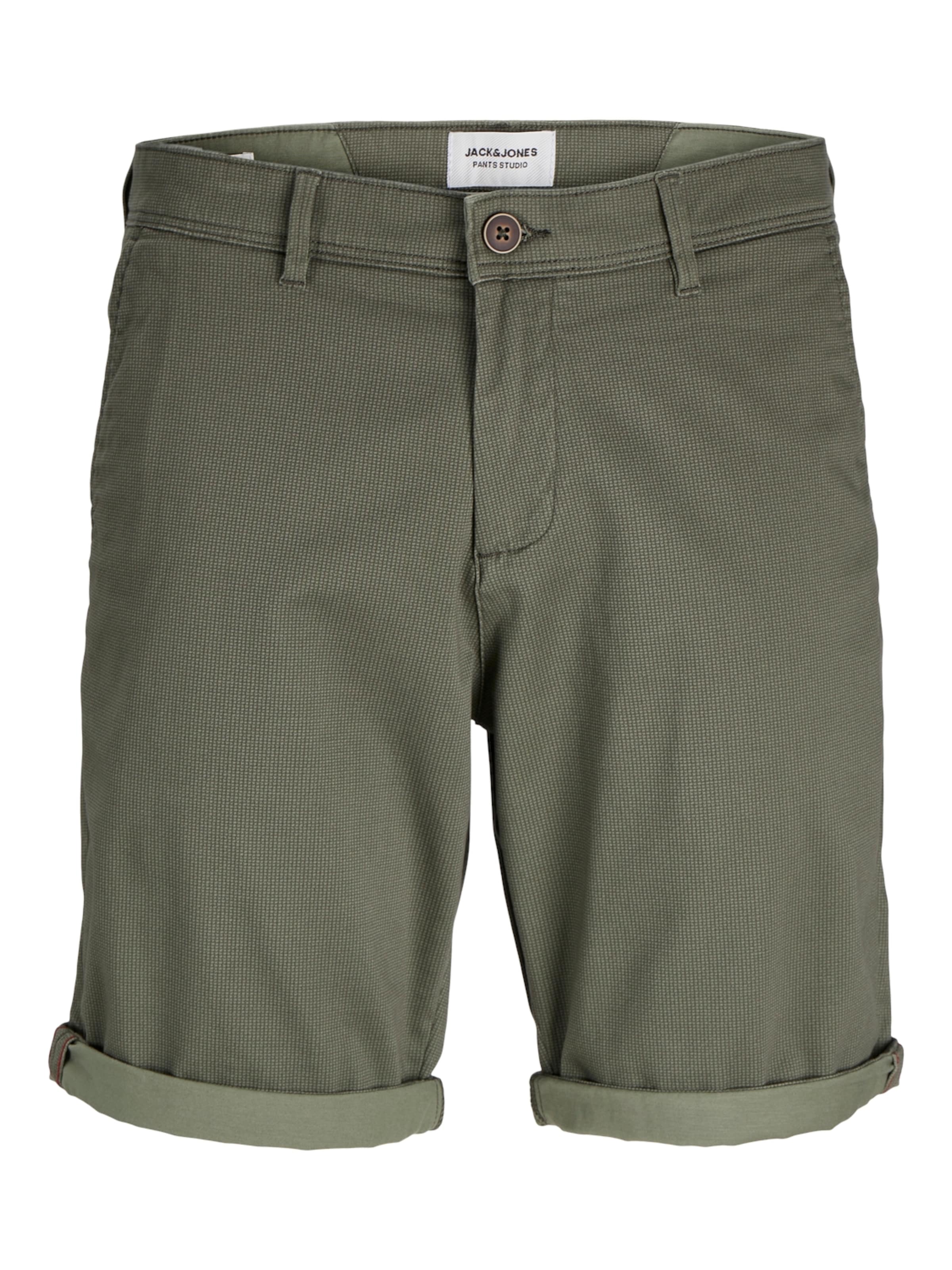 regular Pantaloni chino 'JPSTBowie' di JACK & JONES in verde: frontale