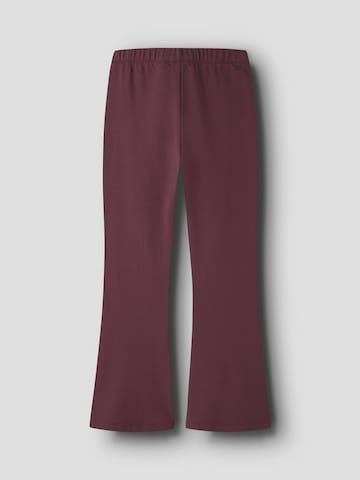 Flared Pantaloni di NAME IT in lilla