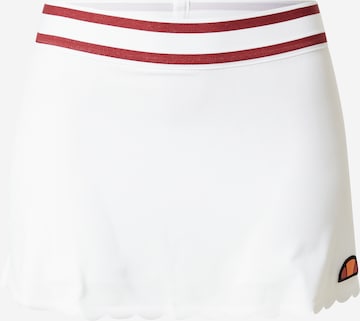 ELLESSE - Falda deportiva 'Rachelle' en blanco: frente