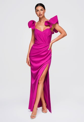 Ombre Evening dress in Pink