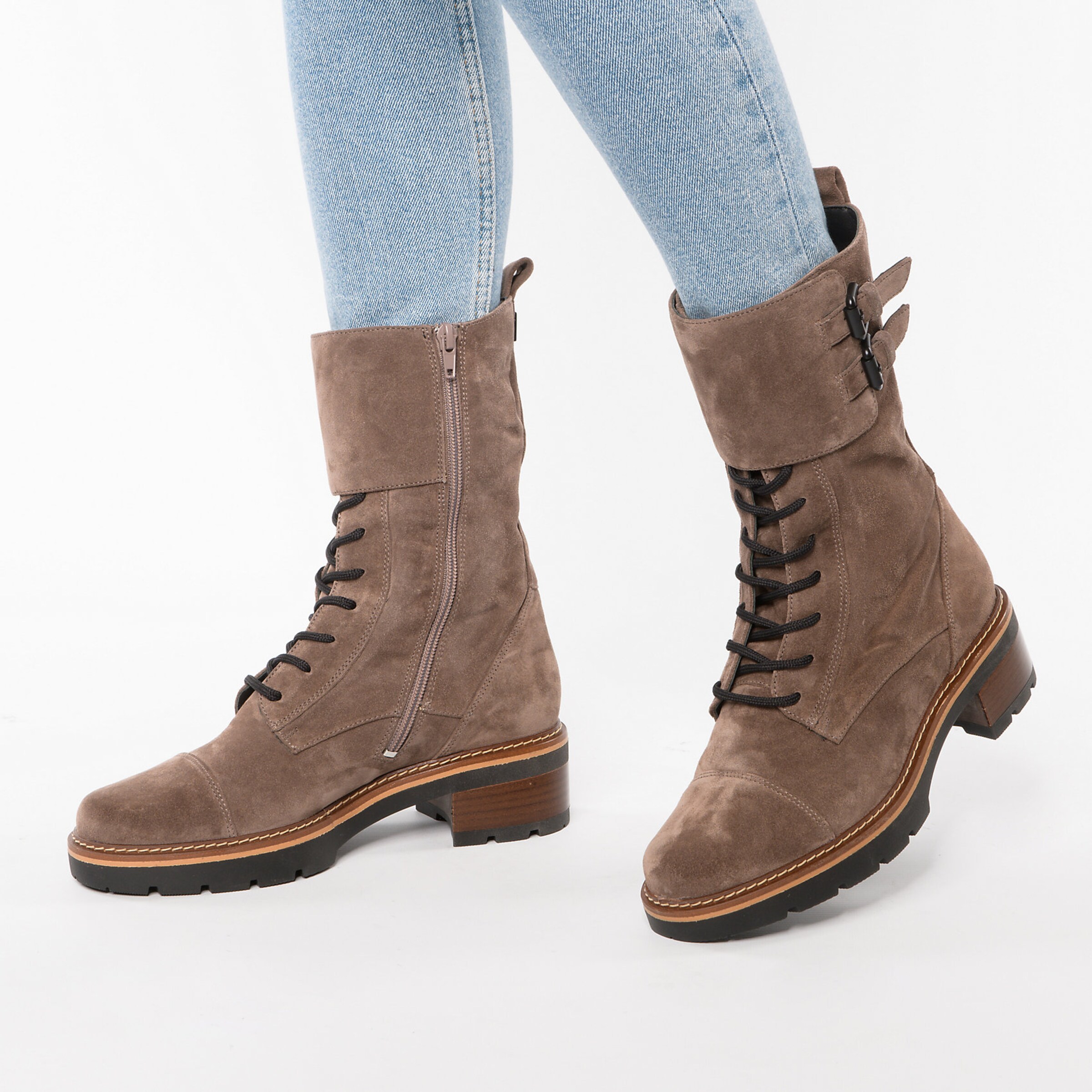Frauen Stiefeletten Högl Schnürstiefelette 'Solid' in Dunkelbraun - PI14337 Frauen Stiefeletten Högl Schnürstiefelette 'Solid' in Dunkelbraun - PI14337