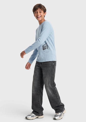 s.Oliver Shirt in Blue: side