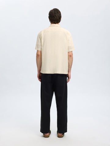 Fit confort Chemise 'Jax' SELECTED HOMME en beige