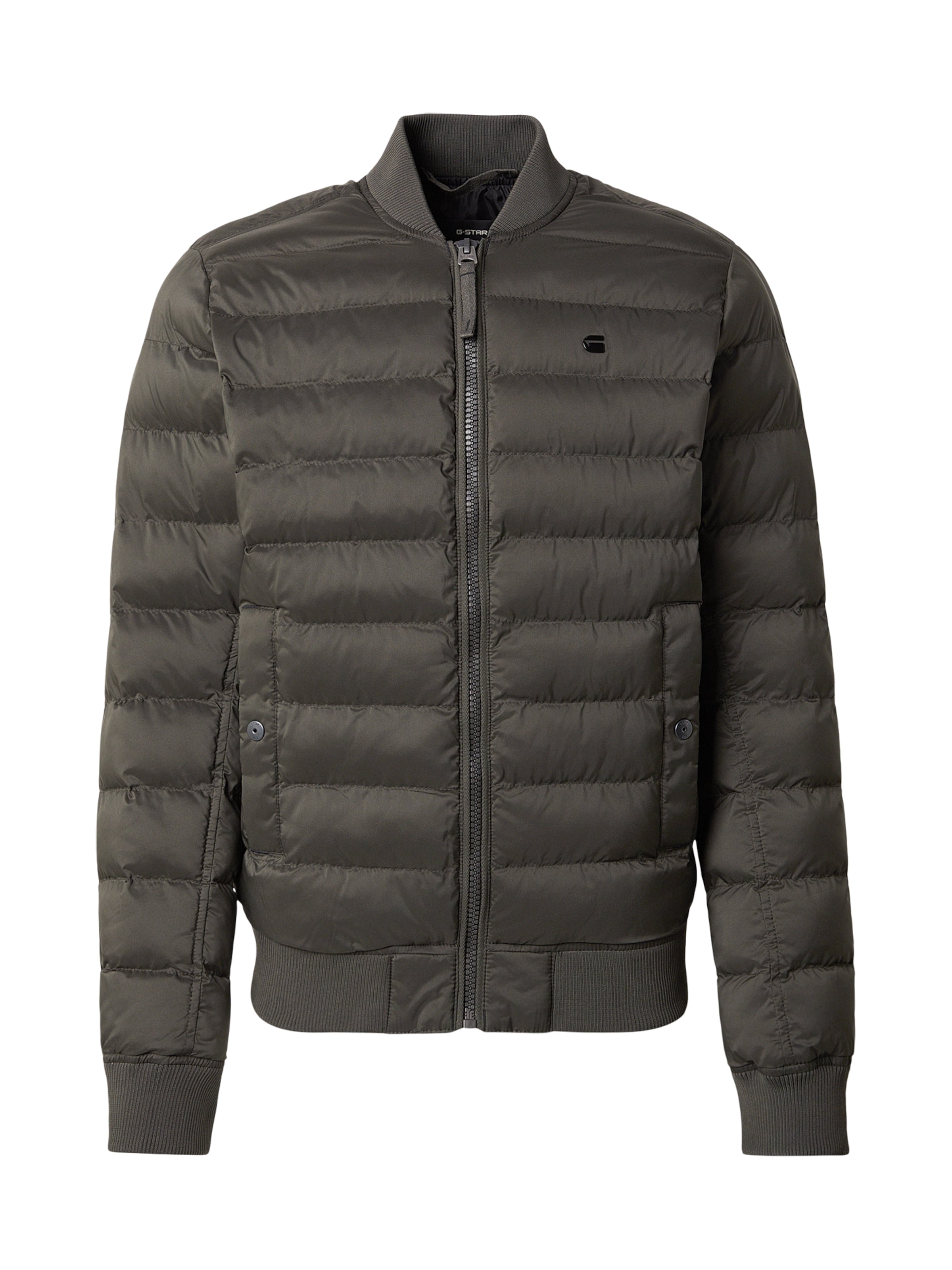 G-STAR Преходно яке в сиво: отпред