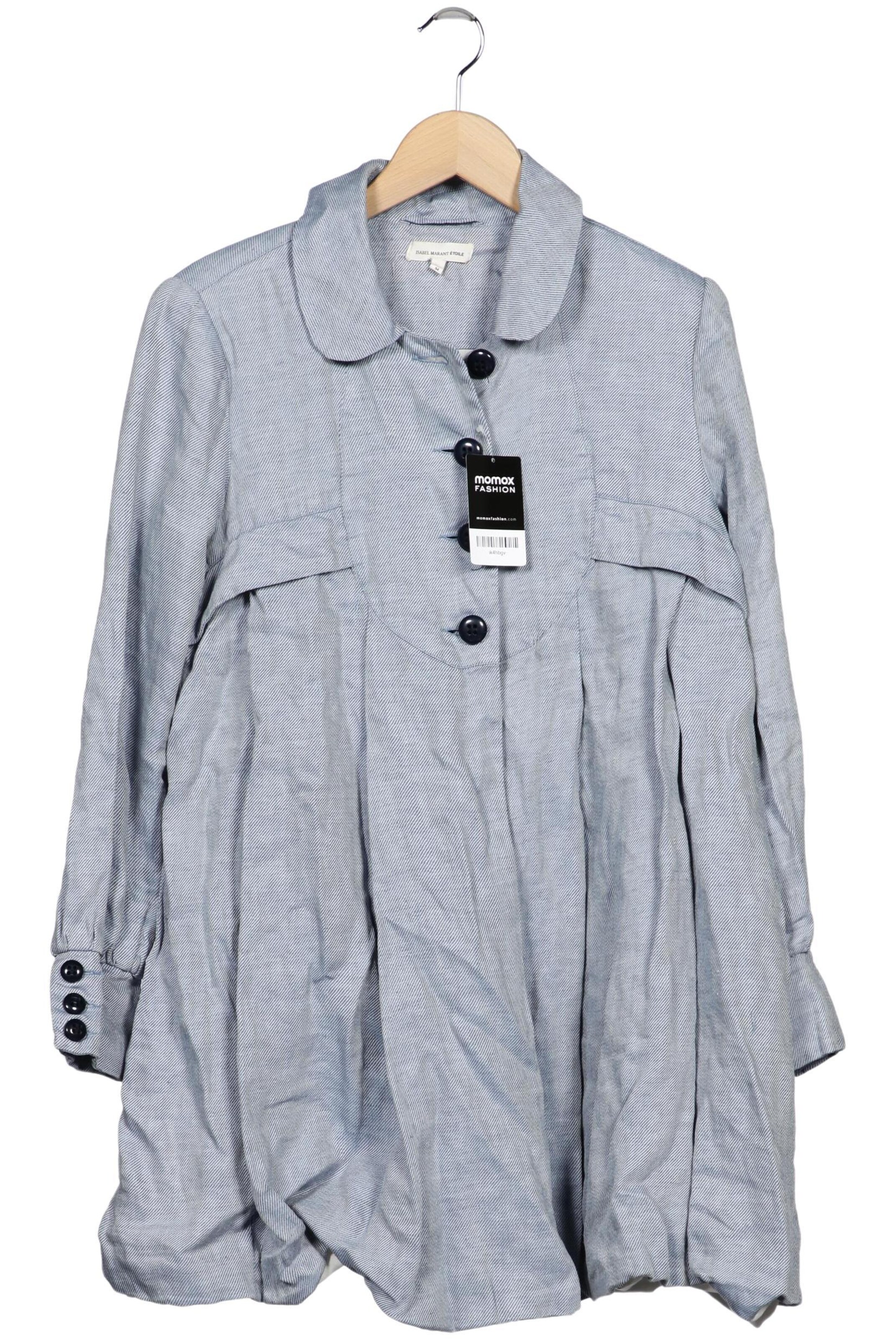 Isabel Marant Etoile Mantel XXS in Blau: Vorderseite