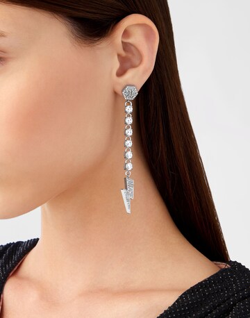 Boucles d'oreilles 'Vanity' Philipp Plein Jewellery en argent : devant