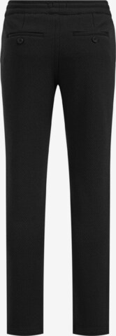 WE Fashion Slimfit Broek in Zwart