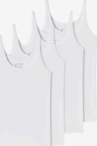 Haut ' 95-5 Serie ' SCHIESSER en blanc : devant