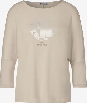 STREET ONE Shirt in Beige: front