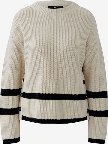 OUI Sweater 'VINIAH' in Beige: front