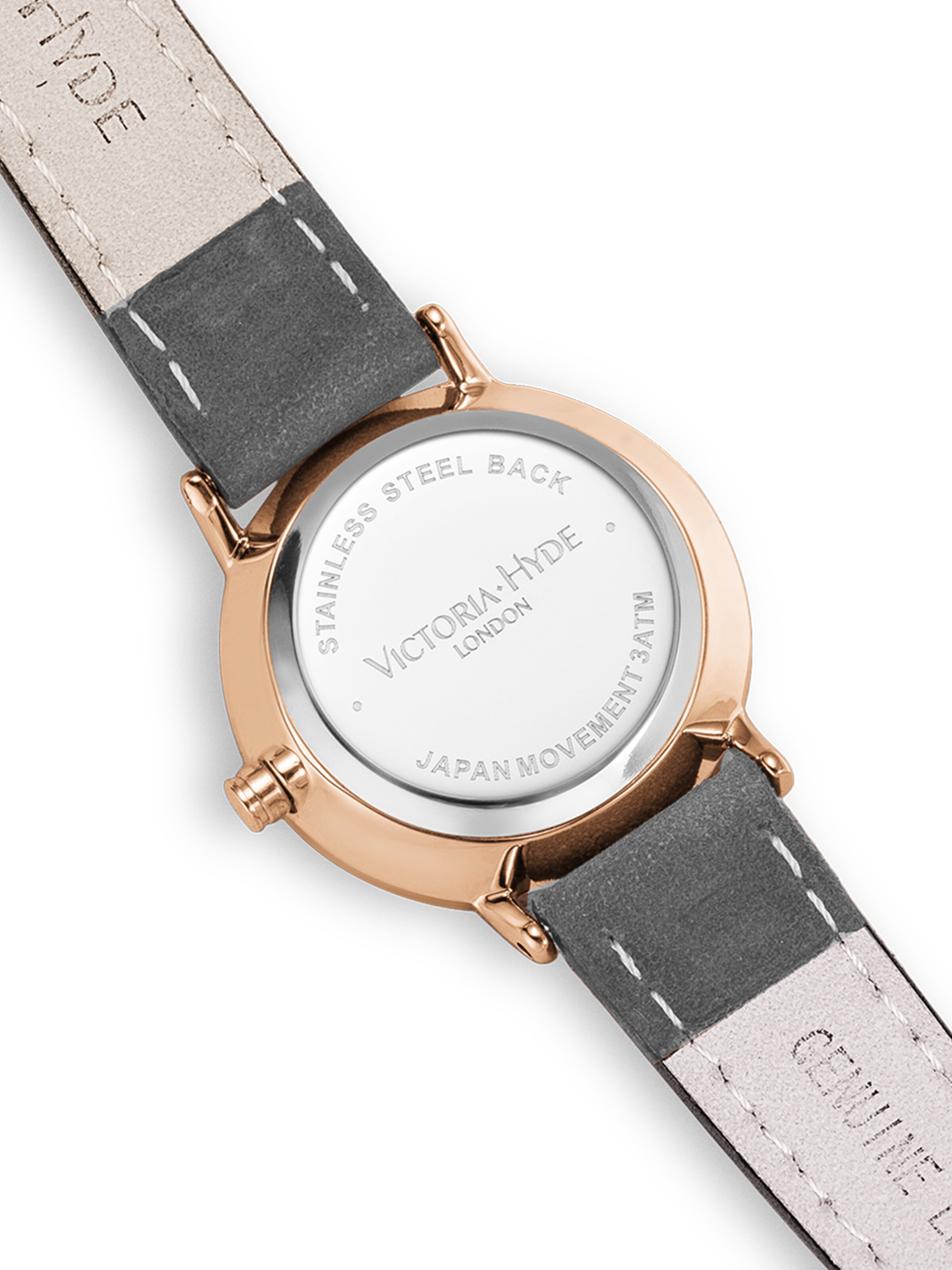 Victoria Hyde Analoginen kello 'Marble' värissä harmaa