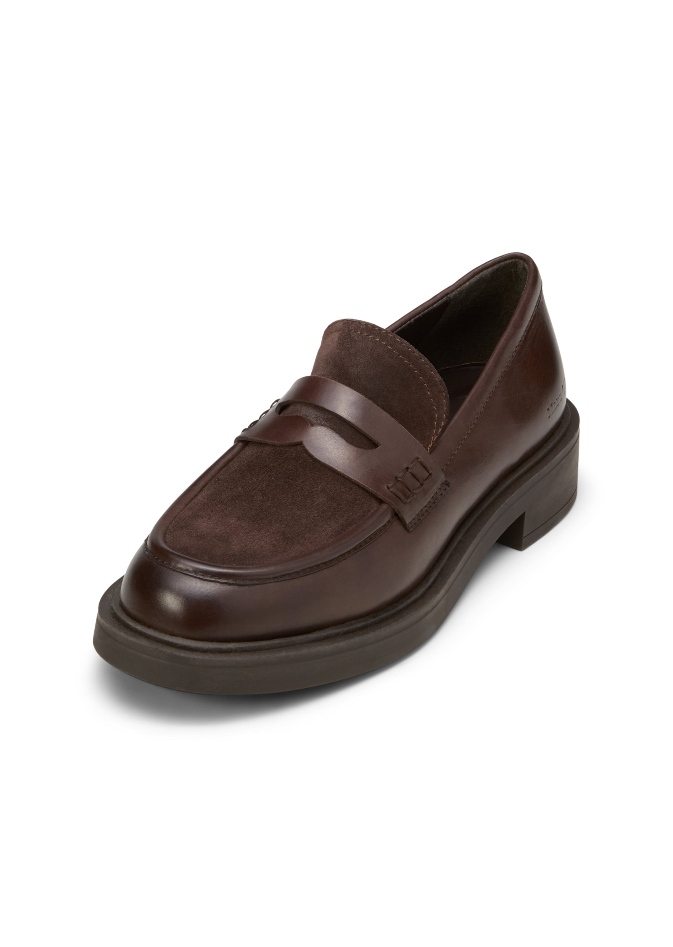 Marc O'Polo Slip-ons in Brown: front