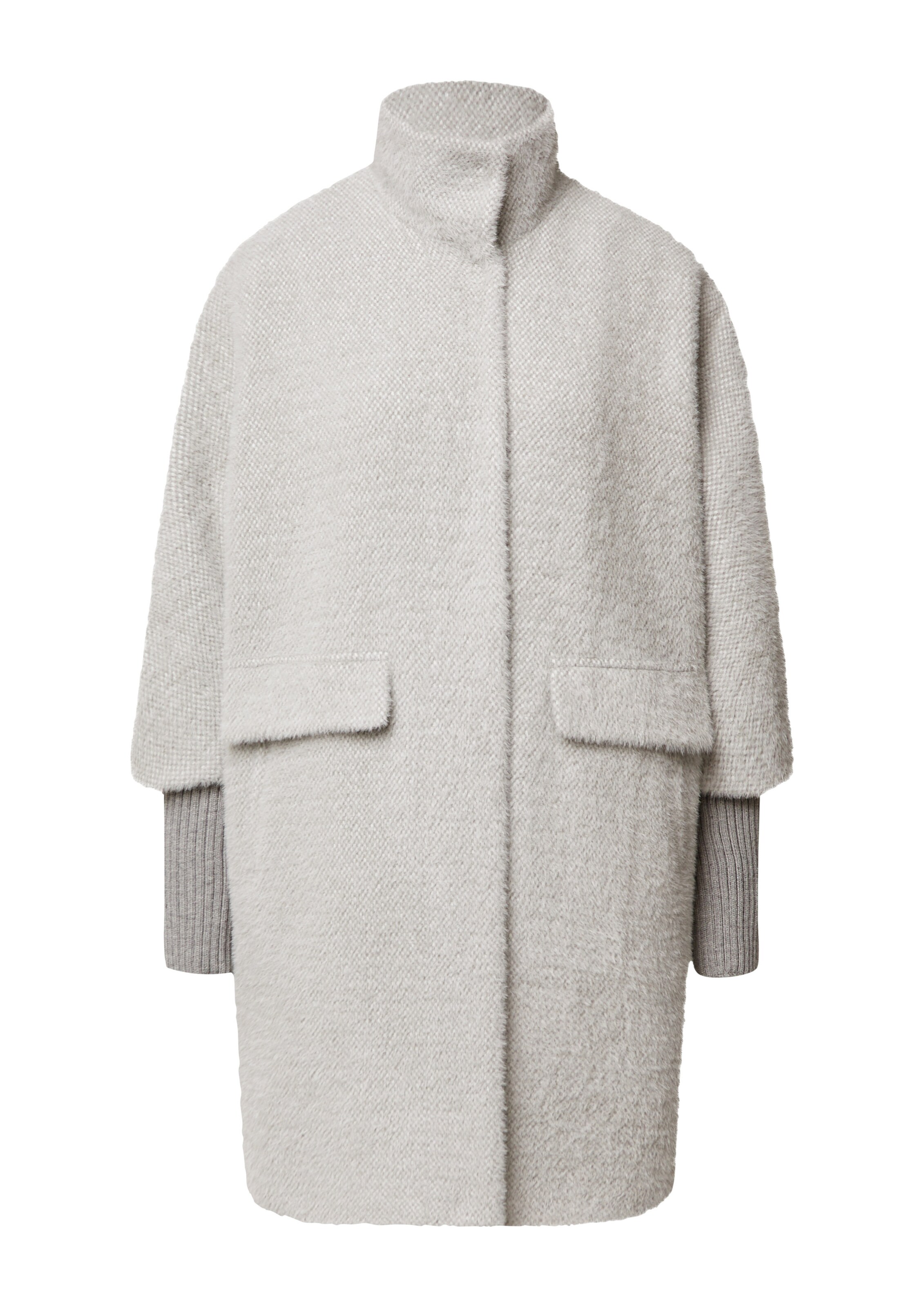 COMMA Übergangsmantel in Grau: Vorderseite