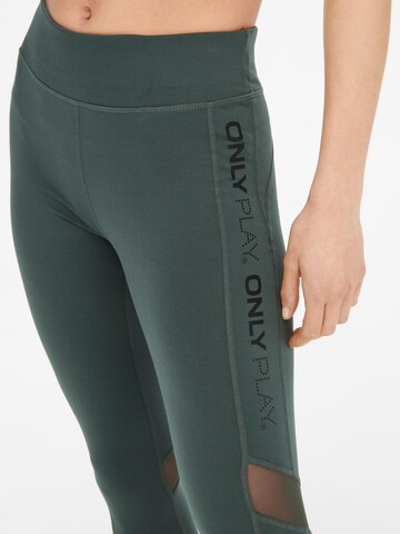 ONLY PLAY Skinny Workout Pants 'Camp' in Grey