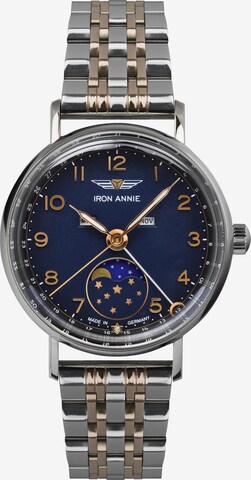 Iron Annie Analog Watch in Silver: front