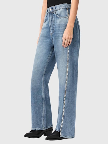 AllSaintsWide Leg/ Široke nogavice Traperice 'FRANKIE' - plava boja