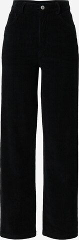 Wide leg Pantaloni 'Ella' de la A LOT LESS pe negru: față