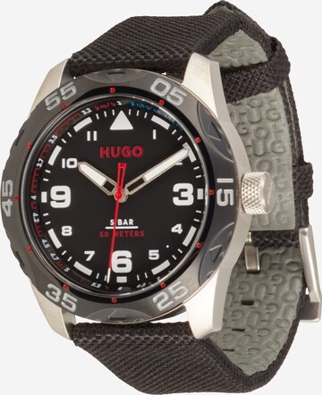 Orologio analogico '#Trek' di HUGO in nero: frontale