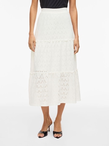 VILA Rok 'VIAmalina' in Wit: voorkant
