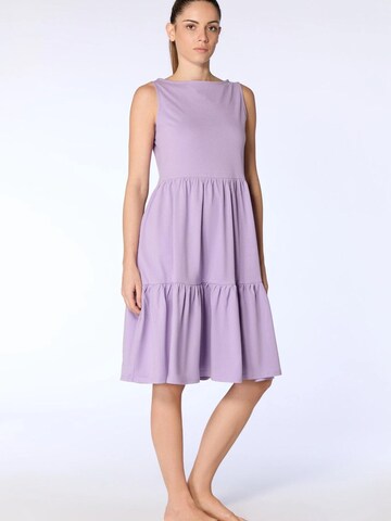 Leela COTTON Dress in Purple