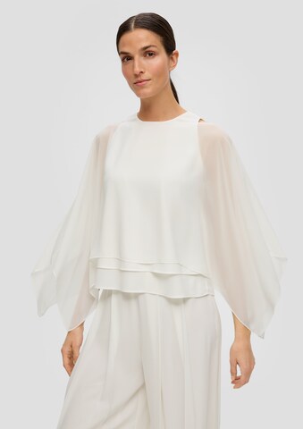 s.Oliver BLACK LABEL Cape in White: front