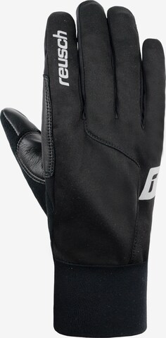 REUSCH Fingerhandschuhe 'Rey TOUCH-TEC™' in Schwarz