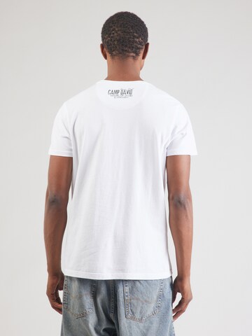 T-Shirt CAMP DAVID en blanc