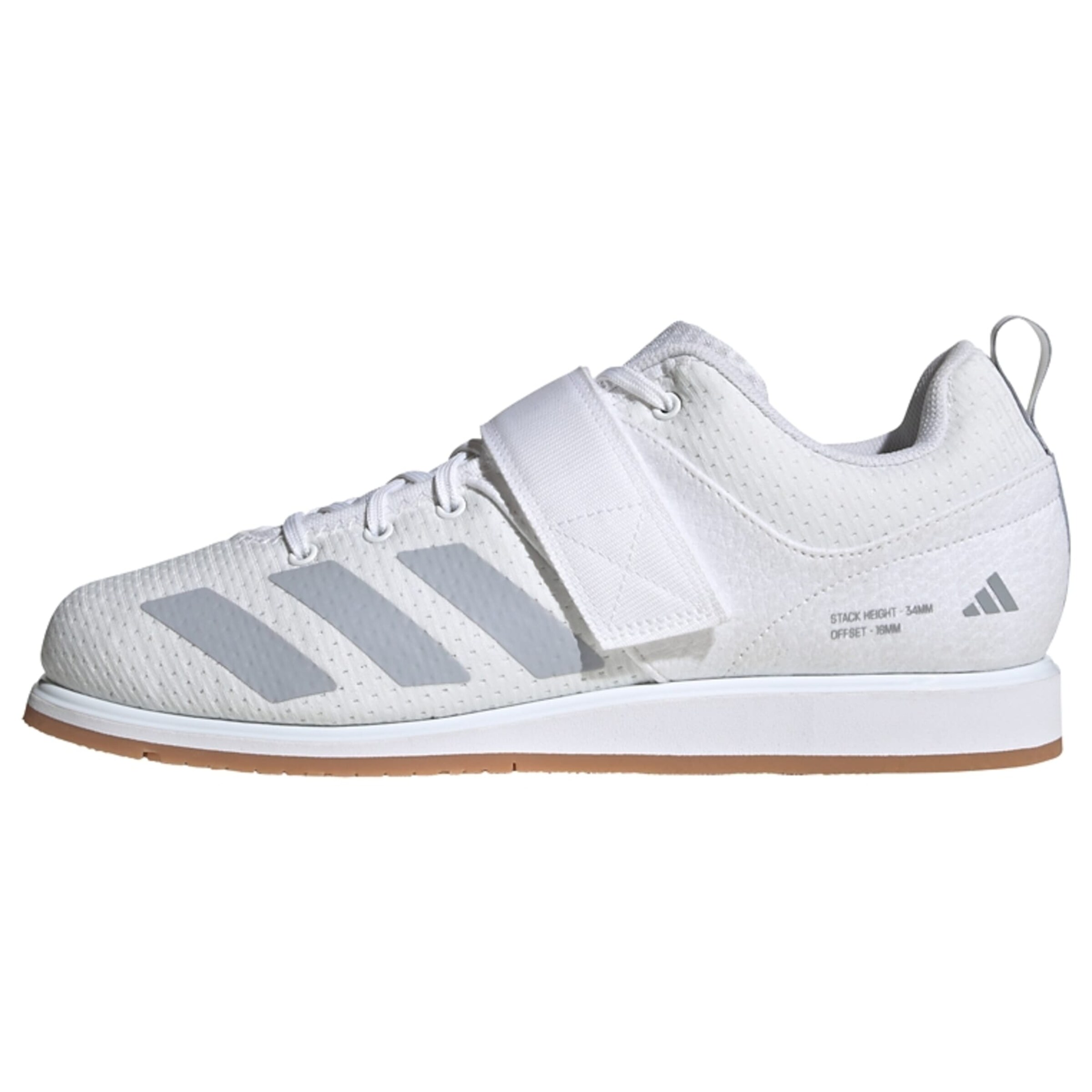 ADIDAS PERFORMANCE Sports shoe 'Powerlift 5' in White: front