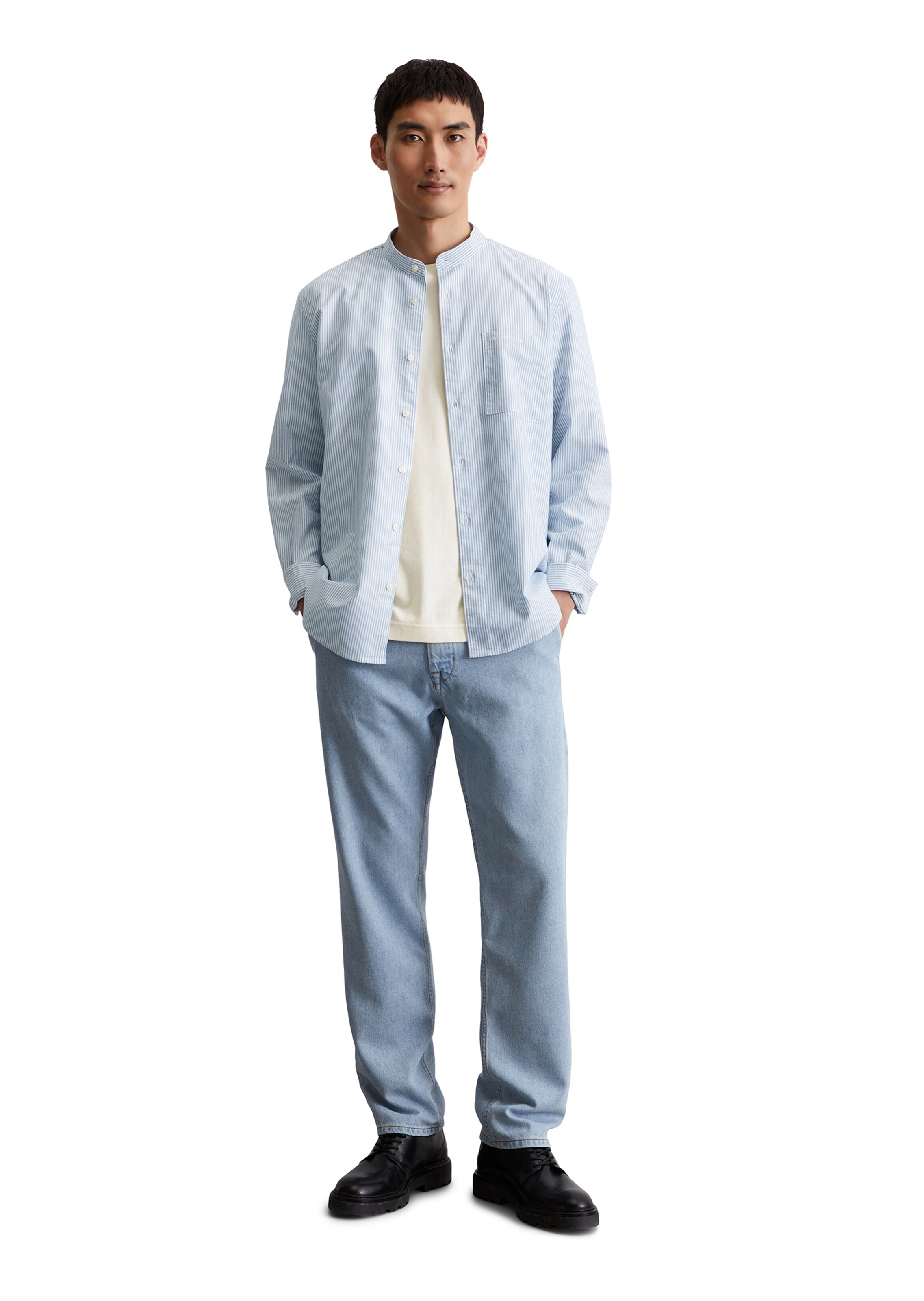 Marc O'Polo Regular Fit Hemd in Blau