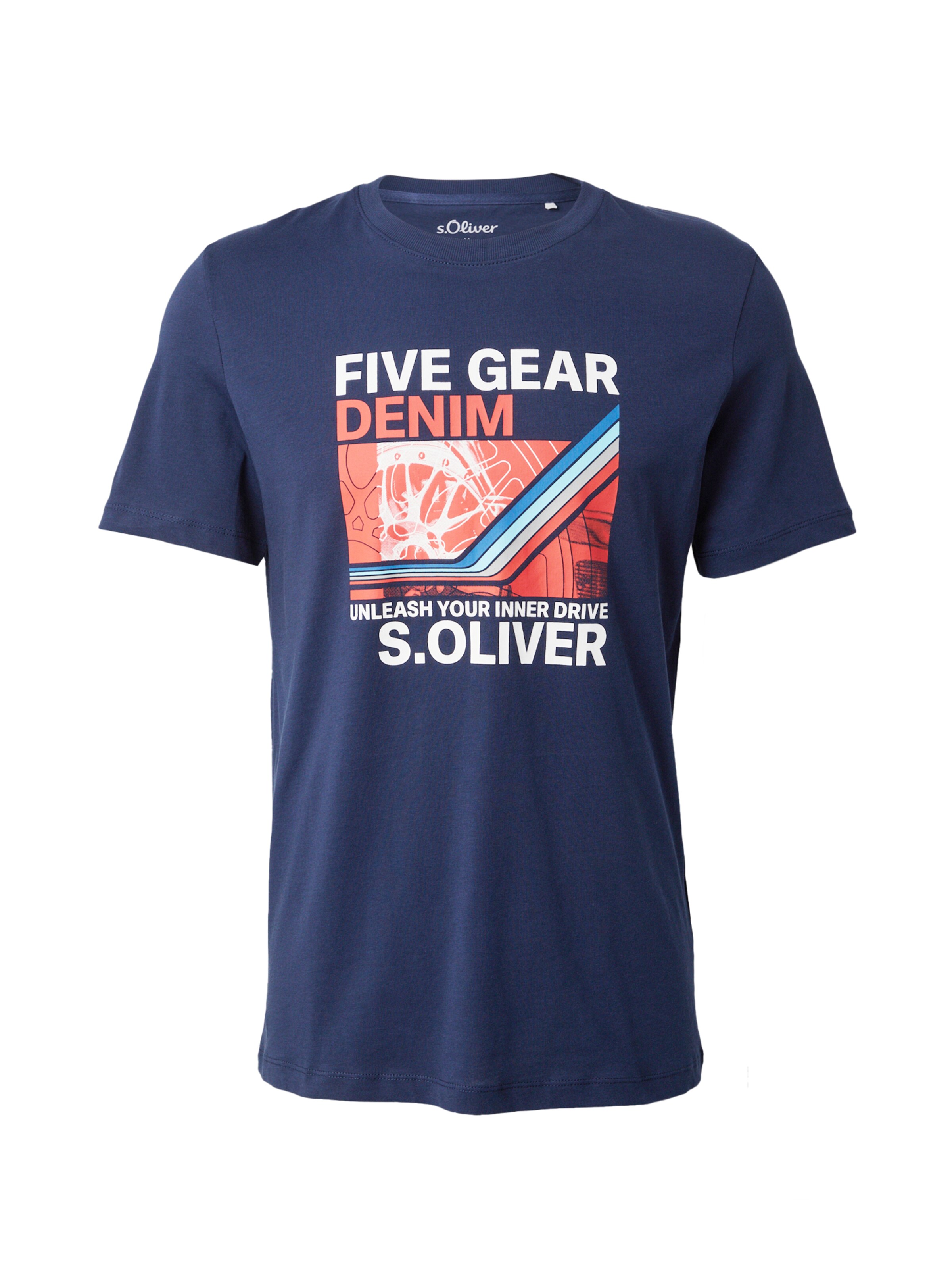 T-Shirt s.Oliver en bleu : devant