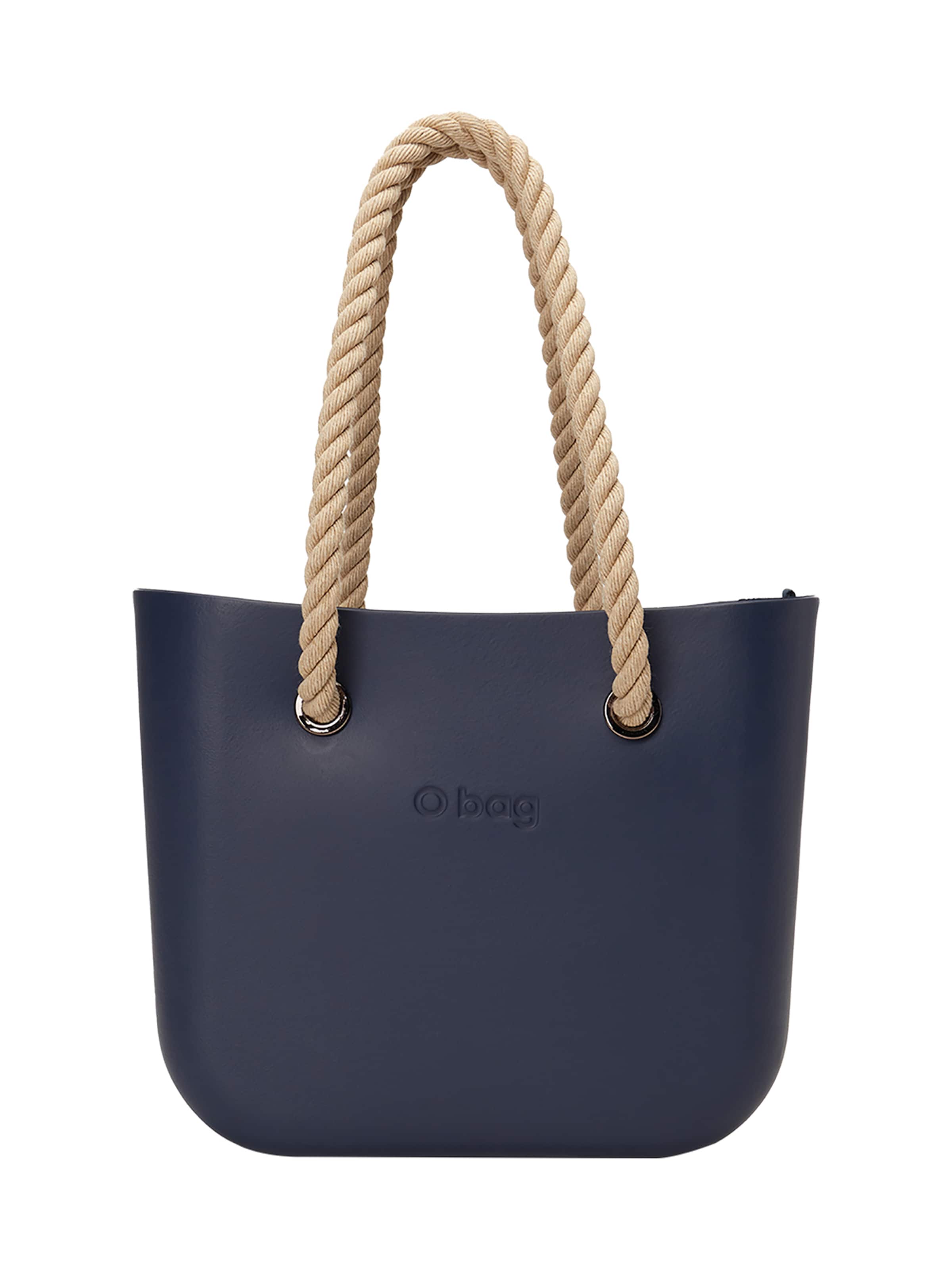 O bag Shopper in Blue: front